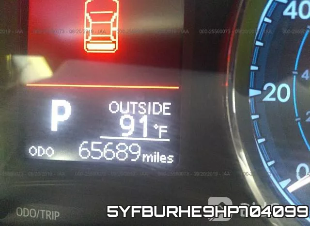 5YFBURHE9HP704099 фото 8
