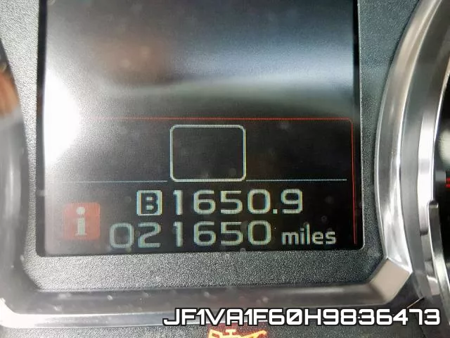 JF1VA1F60H9836473 фото 9