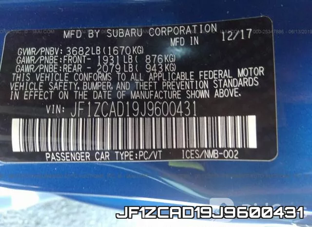 JF1ZCAD19J9600431 фото 10