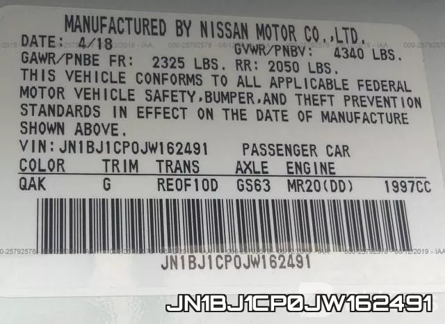 JN1BJ1CP0JW162491 фото 10