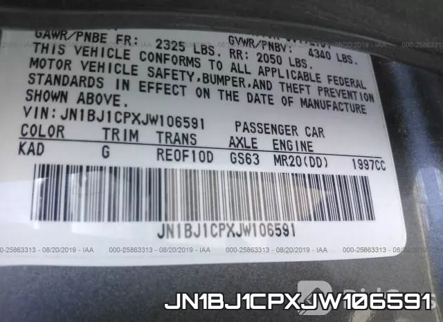 JN1BJ1CPXJW106591 фото 10