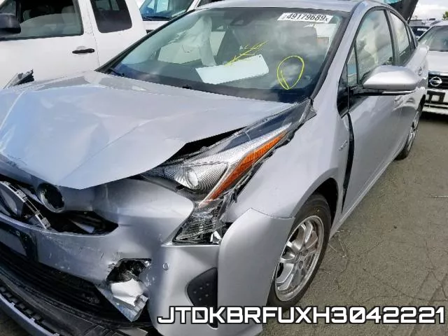JTDKBRFUXH3042221 фото 3