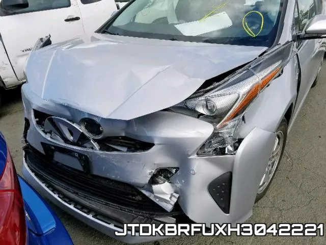 JTDKBRFUXH3042221 фото 10