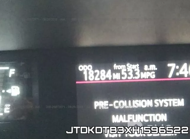 JTDKDTB3XH1596522 фото 7