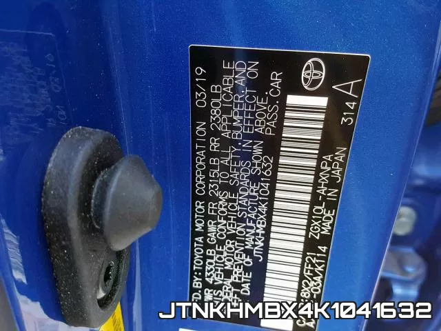 JTNKHMBX4K1041632 фото 2
