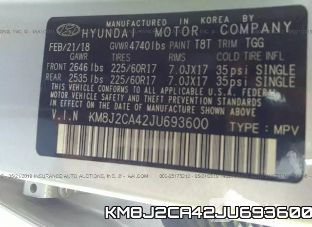 KM8J2CA42JU693600 фото 10