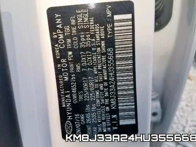 KM8J33A24HU355668 фото 2