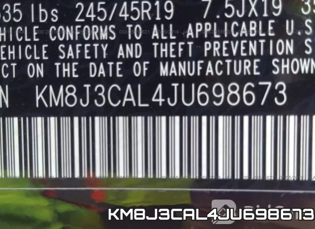 KM8J3CAL4JU698673 фото 10