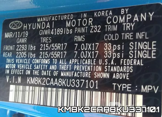 KM8K2CAA8KU337101 фото 10