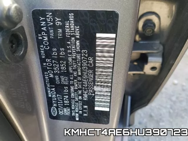 KMHCT4AE6HU390723 фото 2