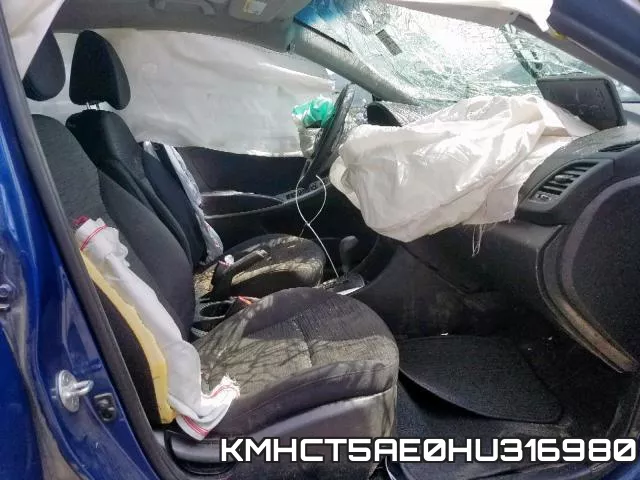 KMHCT5AE0HU316980 фото 6