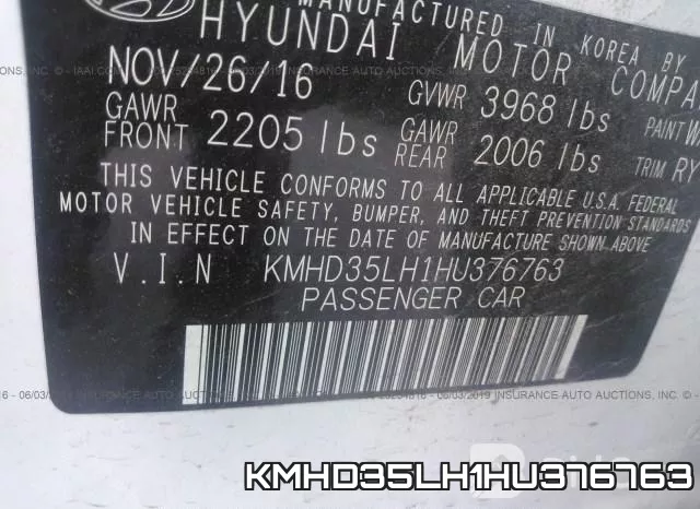 KMHD35LH1HU376763 фото 10