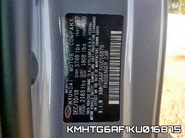 KMHTG6AF1KU016875 фото 2