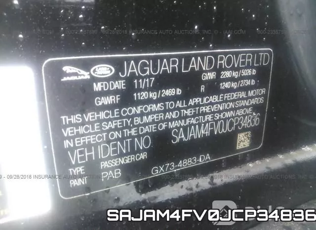 SAJAM4FV0JCP34836 фото 10