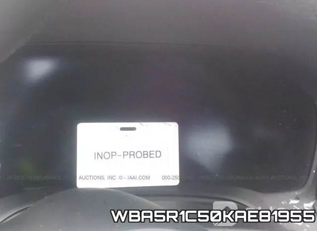 WBA5R1C50KAE81955 фото 8