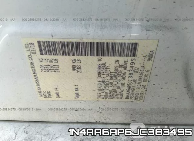 1N4AA6AP6JC383495 фото 10