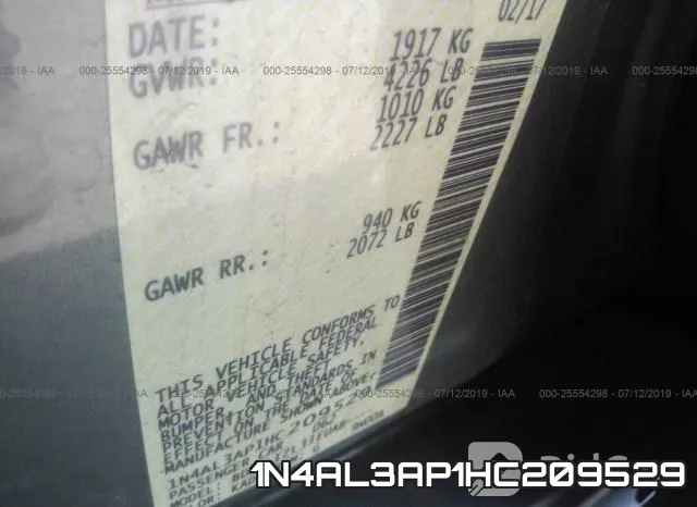 1N4AL3AP1HC209529 фото 10
