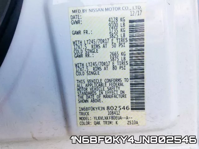 1N6BF0KY4JN802546 фото 2