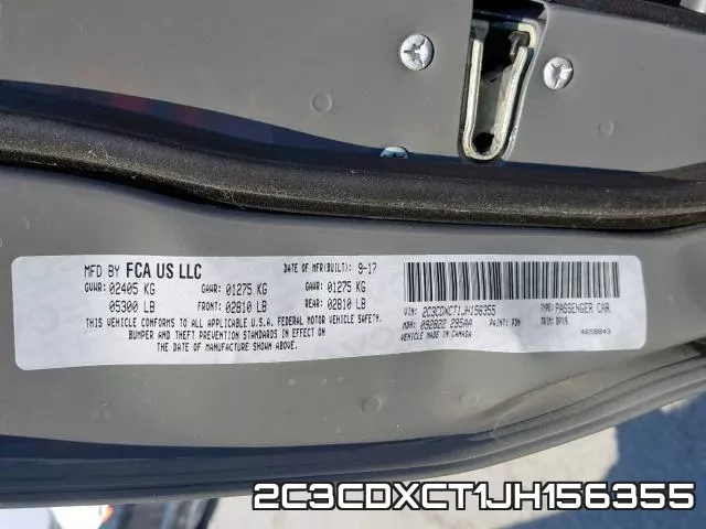 2C3CDXCT1JH156355 фото 2