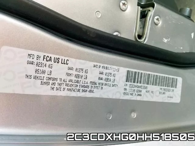 2C3CDXHG0HH518505 фото 2