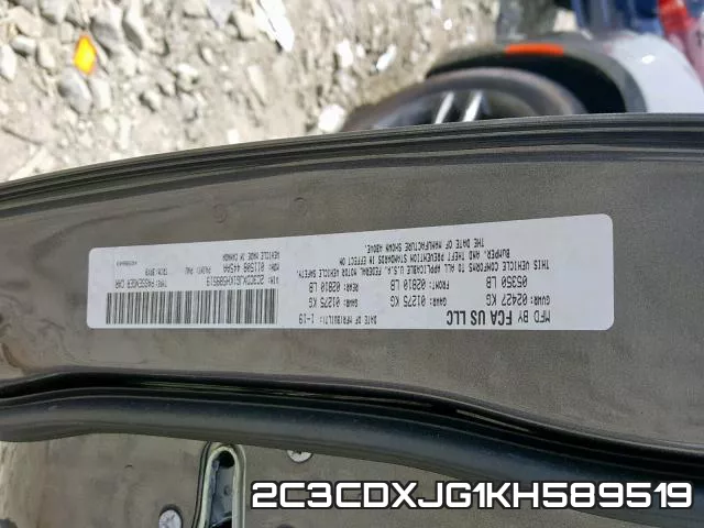 2C3CDXJG1KH589519 фото 2