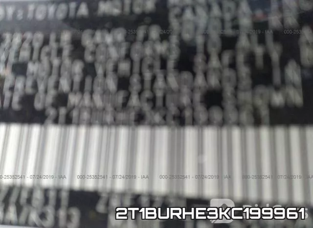 2T1BURHE3KC199961 фото 10