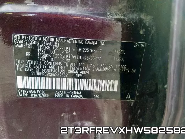 2T3RFREVXHW582582 фото 2