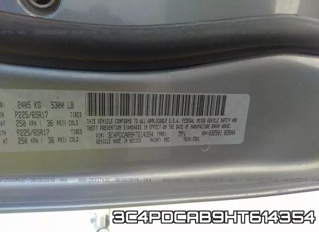 3C4PDCAB9HT614354 фото 10