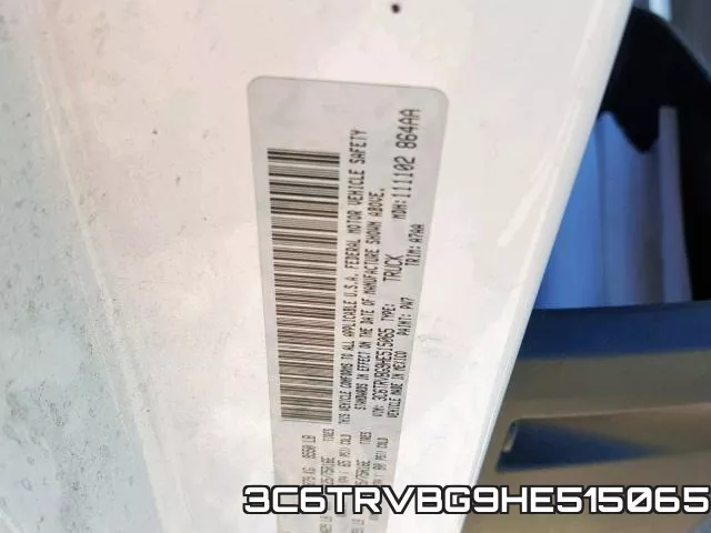 3C6TRVBG9HE515065 фото 2