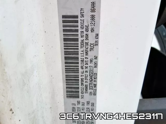 3C6TRVNG4HE523117 фото 2