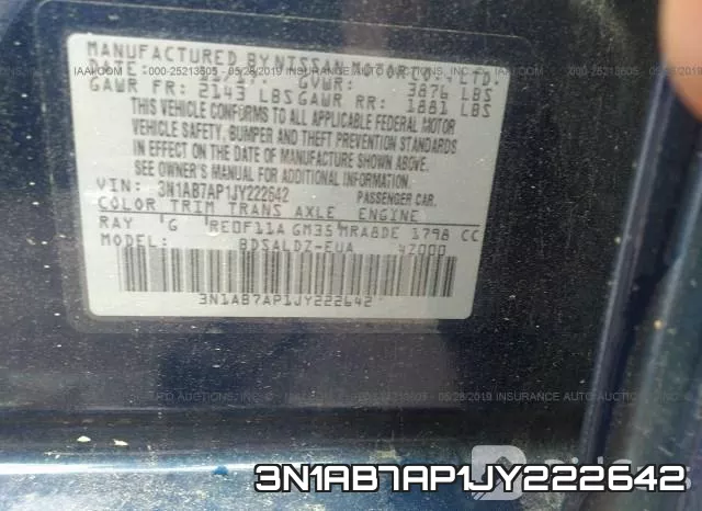3N1AB7AP1JY222642 фото 10