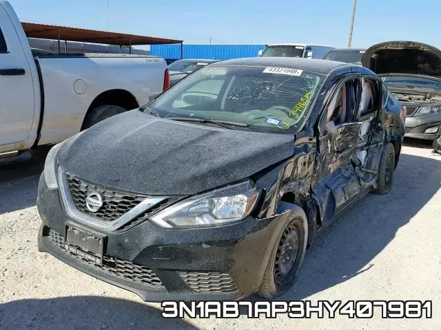 3N1AB7AP3HY407981 фото 3