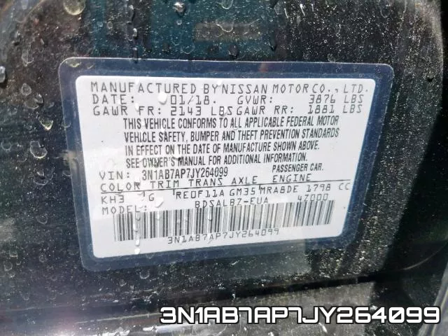 3N1AB7AP7JY264099 фото 2