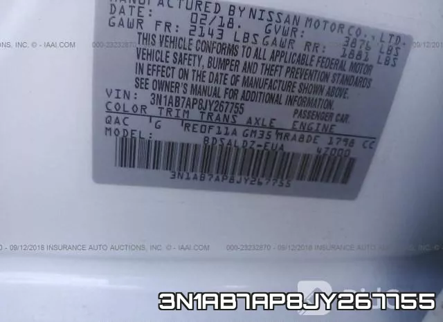3N1AB7AP8JY267755 фото 10