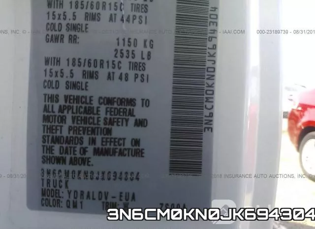 3N6CM0KN0JK694304 фото 10