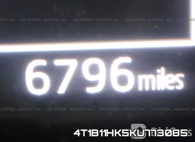 4T1B11HK5KU773085 фото 8