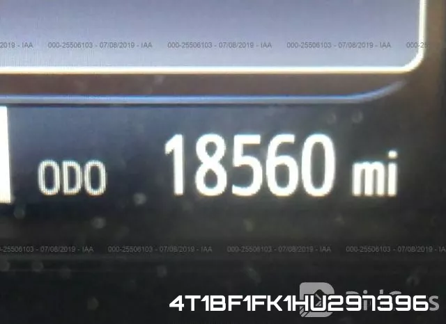 4T1BF1FK1HU297396 фото 8