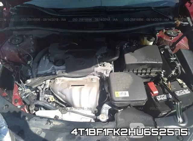 4T1BF1FK2HU652575 фото 2