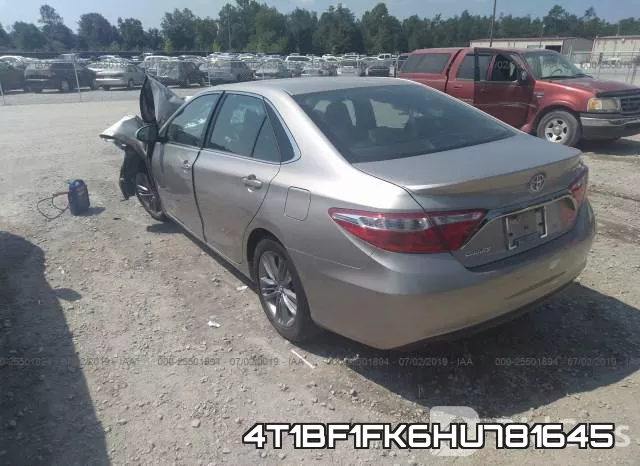 4T1BF1FK6HU781645 фото 4