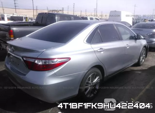 4T1BF1FK9HU422404 фото 5