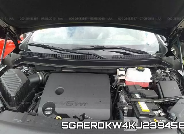 5GAERDKW4KJ239456 фото 2