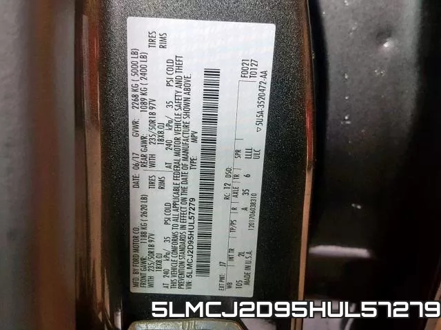 5LMCJ2D95HUL57279 фото 2