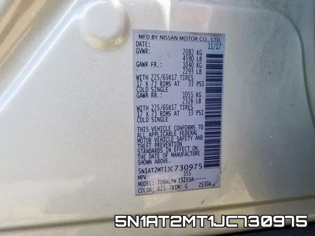 5N1AT2MT1JC730975 фото 2