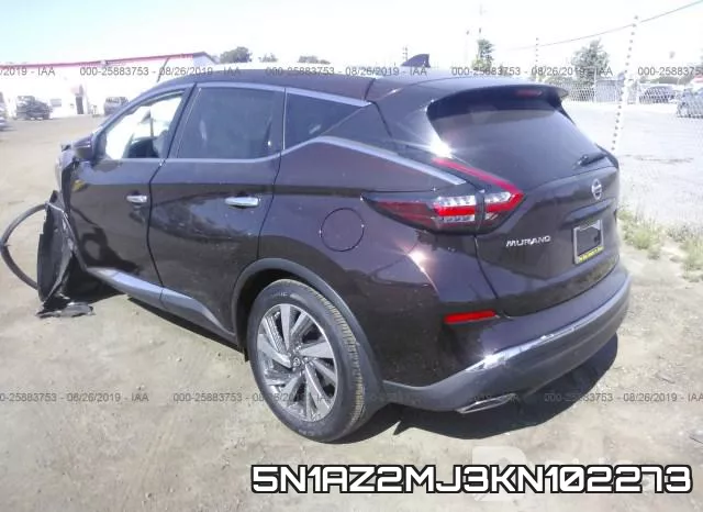 5N1AZ2MJ3KN102273 фото 4