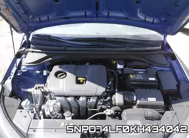 5NPD74LF0KH434042 фото 2
