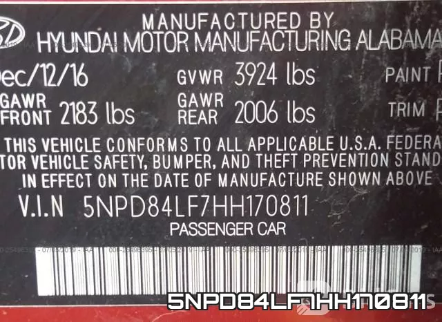 5NPD84LF7HH170811 фото 10
