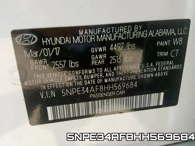 5NPE34AF8HH569684 фото 2