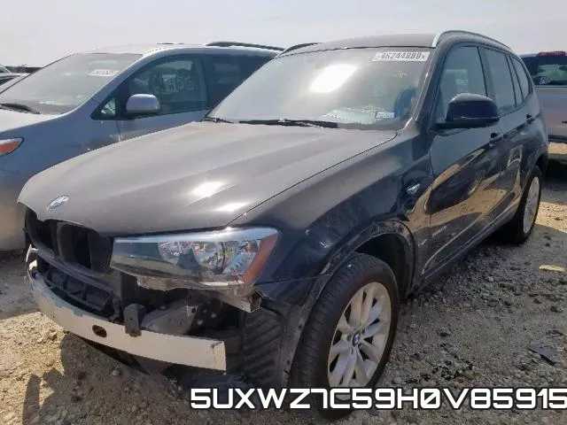 5UXWZ7C59H0V85915 фото 3