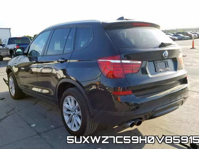 5UXWZ7C59H0V85915 фото 4