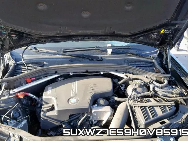 5UXWZ7C59H0V85915 фото 8